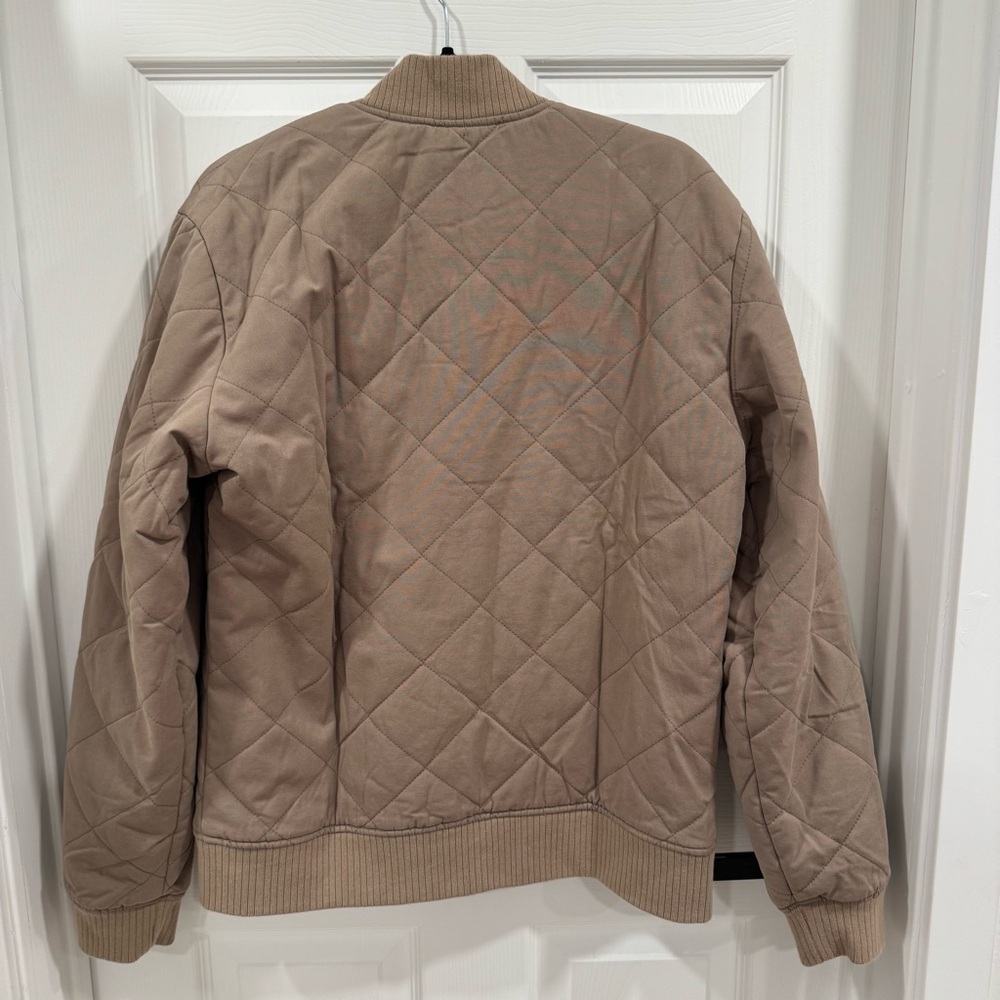 Rails NWT Peninsula Jacket Quilted Zip Up Vintage Khaki - Picture 8 of 8